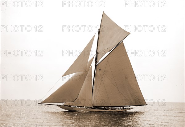 Pilgrim, Peabody, Henry G, (Henry Greenwood), 1855-1951, Pilgrim (Yacht), Yachts, 1893