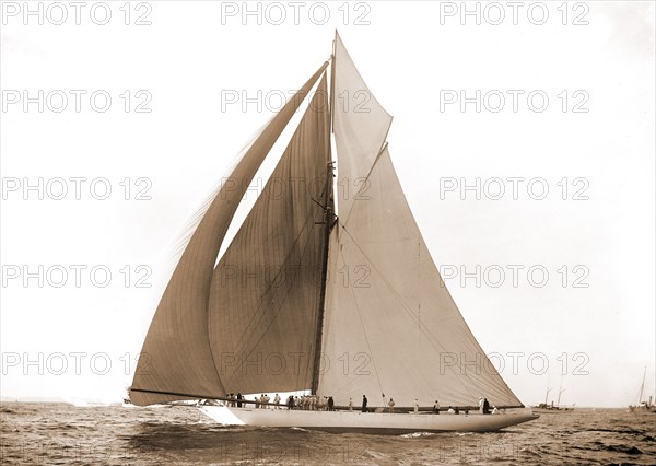 Colonia, Peabody, Henry G, (Henry Greenwood), 1855-1951, Peabody, Henry G, (Henry Greenwood), 1855-1951, Colonia (Yacht), Yachts, 1893