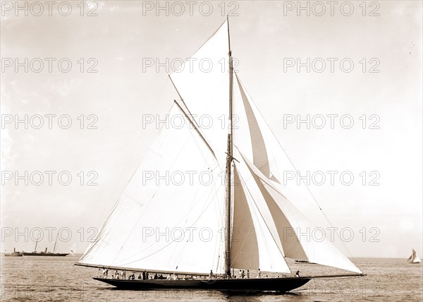 Valkyrie, Peabody, Henry G, (Henry Greenwood), 1855-1951, Valkyrie II (Yacht), America's Cup races, Yachts, Regattas, 1893