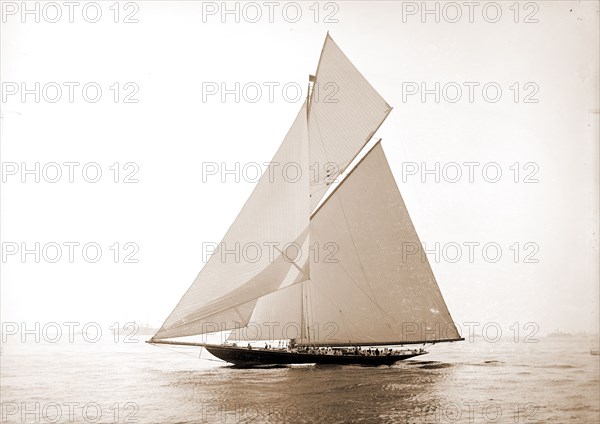 Valkyrie II, Peabody, Henry G, (Henry Greenwood), 1855-1951, Valkyrie II (Yacht), America's Cup races, Yachts, 1893