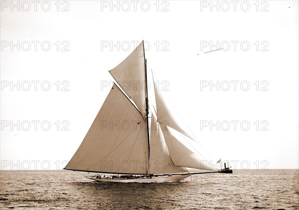 Colonia, Peabody, Henry G, (Henry Greenwood), 1855-1951, Colonia (Yacht), America's Cup races, Yachts, 1893