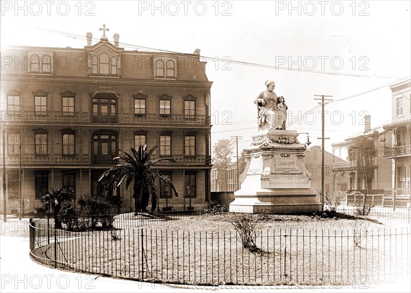 Margaret Monument, New Orleans, Haughery, Margaret Gaffney, 1813-1882, Statues, Orphanages, Sculpture, Monuments & memorials, United States, Louisiana, New Orleans, 1890