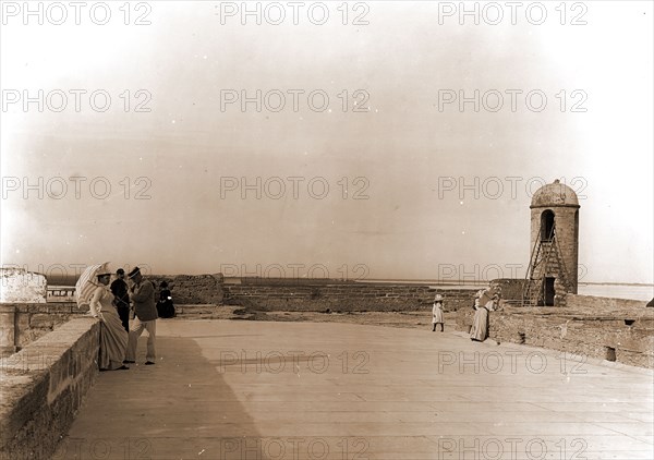 Fort Marion, Jackson, William Henry, 1843-1942, Forts & fortifications, United States, Florida, Saint Augustine, 1880