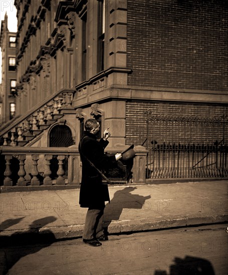 Little music in New York, A, Street musicians, United States, New York (State), New York, 1880