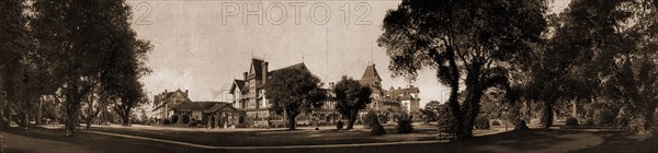Hotel del Monte, Monterey, California, Jackson, William Henry, 1843-1942, Hotels, United States, California, Monterey, 1898