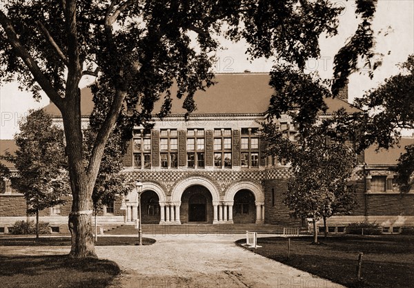 The Law School, Harvard University, Harvard Law School, Legal education, Universities & colleges, Educational facilities, United States, Massachusetts, Cambridge, 1901