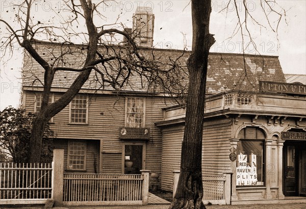 The Witch House, Salem, Antique stores, Dwellings, United States, Massachusetts, Salem, 1901