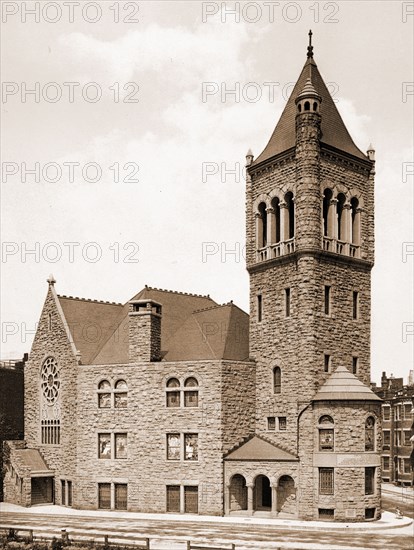 First Church of Christ Scientist, Boston, First Church of Christ, Scientist (Boston, Mass.), Christian science churches, United States, Massachusetts, Boston, 1900