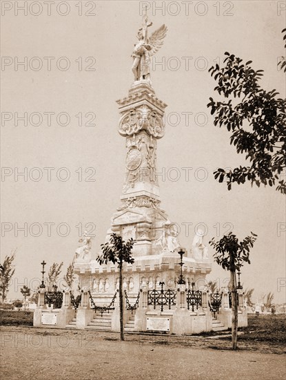 Monumento a los Bomberos, Habana, Jackson, William Henry, 1843-1942, Monuments & memorials, Cuba, Havana, 1900