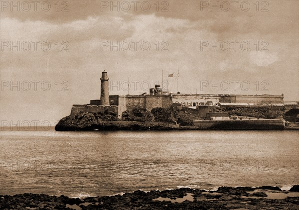 Castillo del Morro, Habana, Jackson, William Henry, 1843-1942, Forts & fortifications, Cuba, Havana, 1900