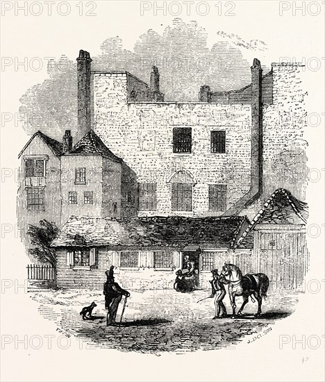[Exterior Beauchamp Tower from the Parade, c 1845, London, England, engraving 19th century, Britain, UK