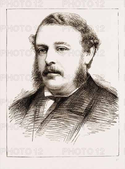 M.W. RIDLEY, ESQ., M.P. FOR NORTH NORTHUMBERLAND (MOVER OF THE ADDRESS IN THE HOUSE OF COMMONS), UK, 1876