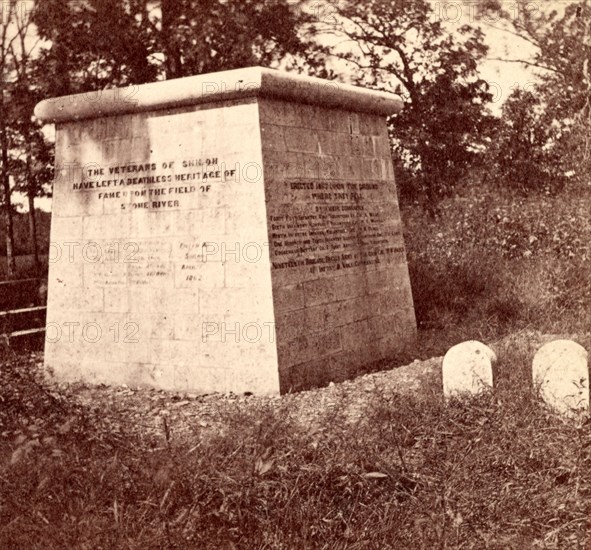 On the battlefield at Stone River, US, USA, America, Vintage photography