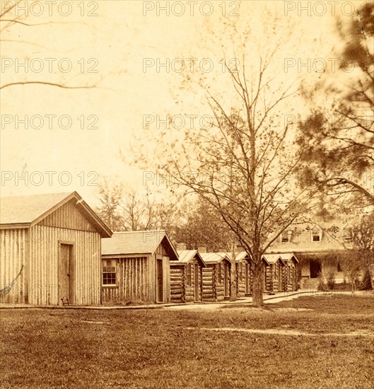 Lt. Gen. Grant's Head Quarters, City Point, Va. May 29, 1865, US, USA, America, Vintage photography