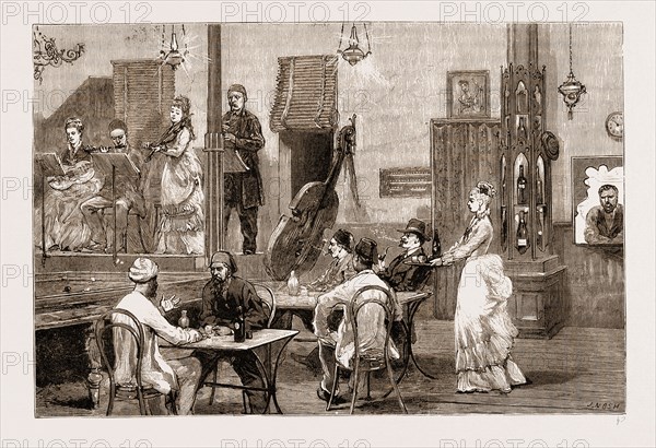 A "CAFE CHANTANT" AT ISMAILIA, PAKISTAN, 1876