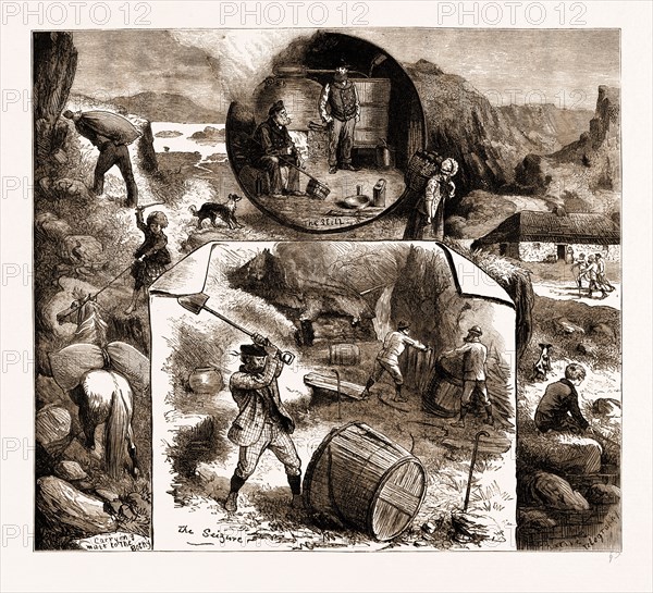 SMUGGLING IN THE HIGHLANDS: THE CAPTURE OF AN ILLICIT WHISKY STILL, UK, 1883