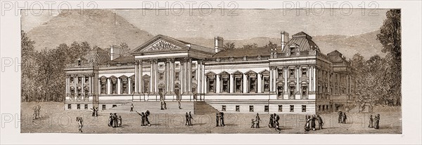 THE NEW HOUSE OF ASSEMBLY, CAPETOWN, SOUTH AFRICA, 1883: EXTERIOR