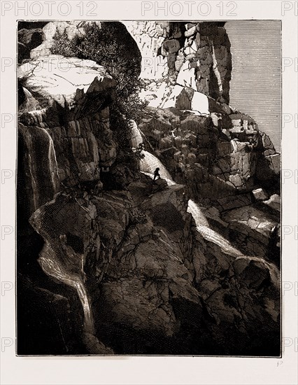 SCHERMBRUCKER FALLS, SOUTH AFRICA, 1886