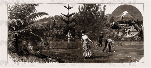 WINTER AT TARANAKI, NEW ZEALAND, 1886