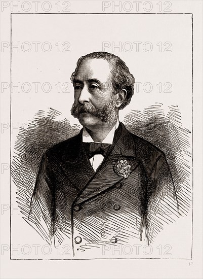 THE EARL OF CARNARVON, Ex-Lord-Lieutenant of Ireland, 1886