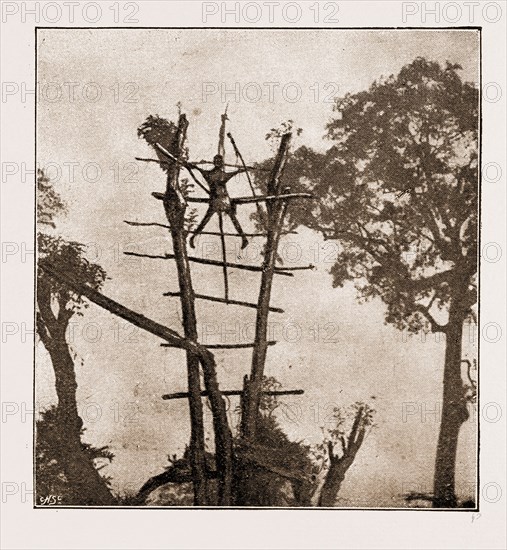 A Woman Crucified at Benin