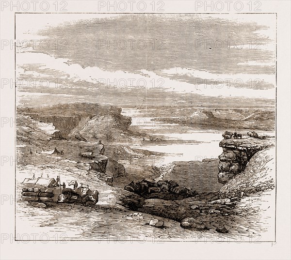 LAKE-KOUNDI AND WELLS OF ARTH-KOUNDI, THE RUSSIAN EXPEDITION TO KHIVA 1873