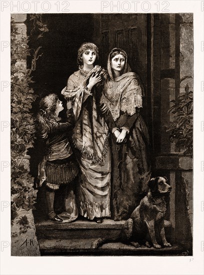 THE NEW YEAR IN IRELAND: "AWAITING HIS RETURN", 1881