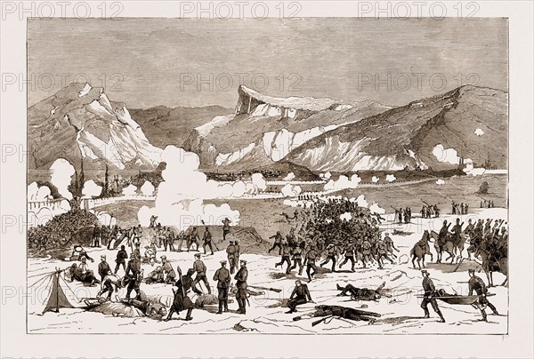 THE RUSSIANS IN CENTRAL ASIA: THE SIEGE OF GEOK TEPE BY GENERAL SKOBELEFF: ASSAULTING THE FORTIFICATIONS, 1881