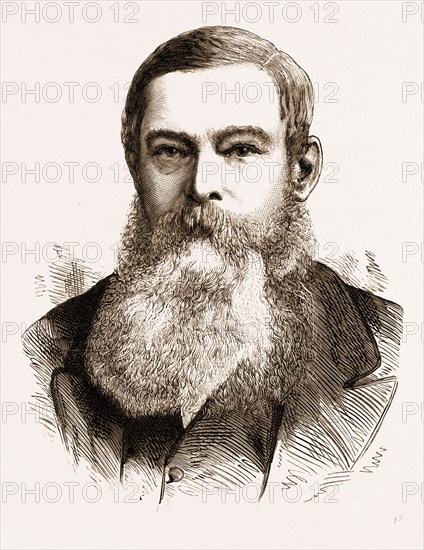 THE CONCLUSION OF PEACE IN THE TRANSVAAL, SOUTH AFRICA, 1881: MR. J.H. BRAND, PRESIDENT OF THE ORANGE FREE STATE AND THE MEDIATOR BETWEEN THE BRITISH GOVERNMENT AND THE BOERS