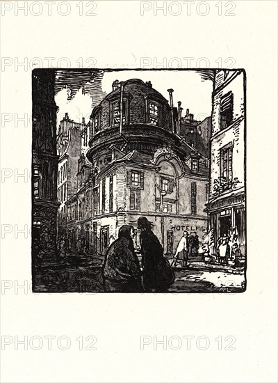 Auguste Louis LepÃ¨re (French, 1849 - 1918). Image from â€úLa BiÃ¨vre, Les Gobelins, Saint-Séverinâ€ù, ca. 1901. Wood engraving on wove paper. Sheet: 289 mm x 201 mm (11.38 in. x 7.91 in.) (sheet dimensions are approximate for each print).