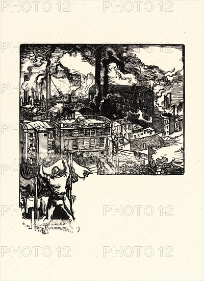 Auguste Louis LepÃ¨re (French, 1849 - 1918). Image from â€úLa BiÃ¨vre, Les Gobelins, Saint-Séverinâ€ù, ca. 1901. Wood engraving on wove paper. Sheet: 289 mm x 201 mm (11.38 in. x 7.91 in.) (sheet dimensions are approximate for each print).