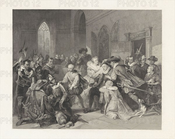 Attack of Jean de Jauregui on Prince William I, March 18, 1582