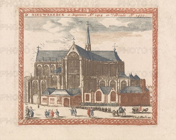 Nieuwe Kerk In Amsterdam The Netherlands Anonymous Jan Veenhuysen Carel Alla Photo