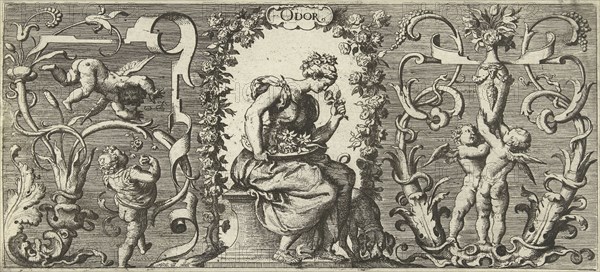 Smell, Franz Cleyn, Anonymous, Robert Walton, c. 1655