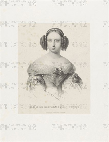 Portrait of Sophie of Wurttemberg, Michel Mourot, Desguerrois & Co., 1839