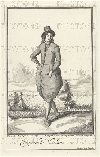 Farmer Vlieland, Pieter van den Berge, 1669 - in or before 1689