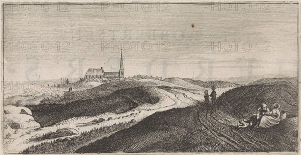 Dunes near Zandvoort, The Netherlands, Jan van de Velde (II), Cornelis Willemsz Blaeu-Laken, 1627