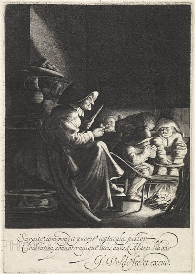 Pancake baker, Jan van de Velde (II), 1603 - 1641