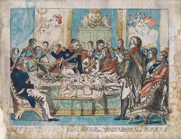 Congress of Vienna Austria, 1815, Anonymous, 1815