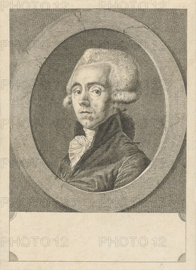 Portrait of Jean-Louis Baudelocque, Pieter de Mare, Le Camus, 1788 - 1790