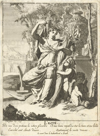 Summer, Caspar Luyken, 1698 - 1708