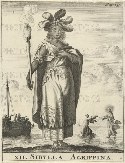 Sibyl Agrippina, Jan Luyken, Timotheus ten Hoorn, 1684