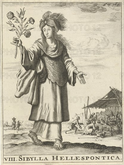 Hellespontic Sibyl, Jan Luyken, Timotheus ten Hoorn, 1684