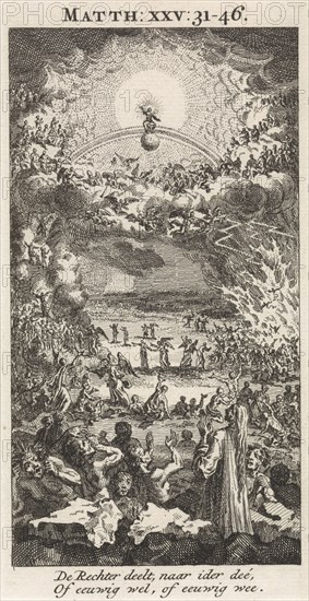 Last Judgment, Jan Luyken, 1712