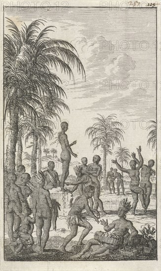 Brazilian ceremony, Jan Luyken, Jan Bouman, 1681