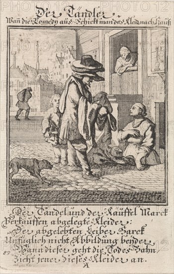 Buyer, Caspar Luyken, Anonymous, 1711