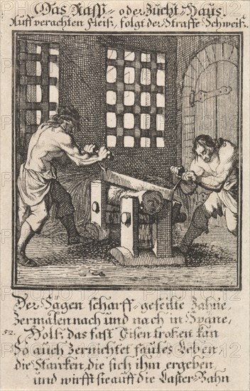 House of Correction, Caspar Luyken, Anonymous, 1711