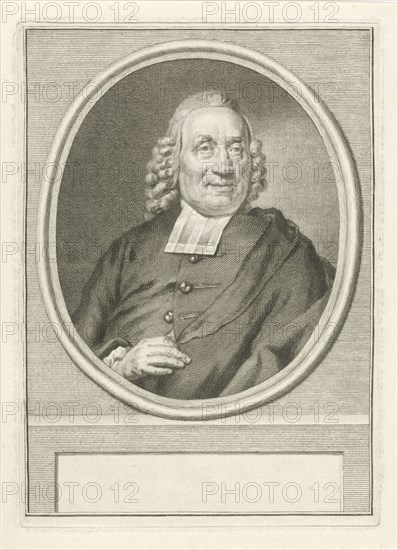 Portrait of Herman van Loo, Jacobus Houbraken, Hendrik Pothoven, 1772-1774