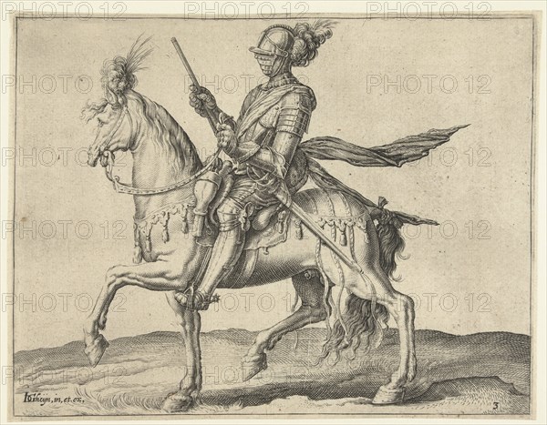 Captain of Cavalry (captain), Jacob de Gheyn (II), 1599