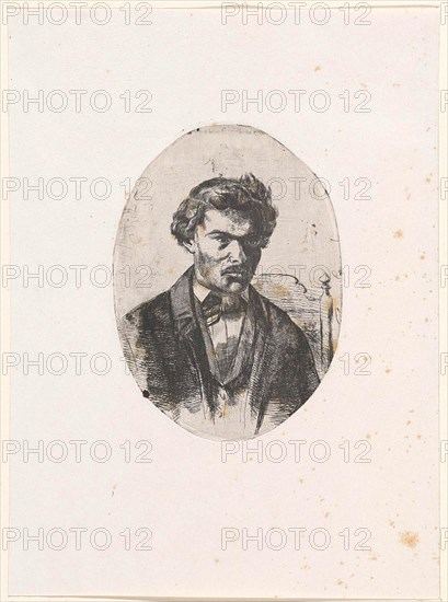 Self Portrait of Frederick Henry Weissenbruch, 1843 - 1887